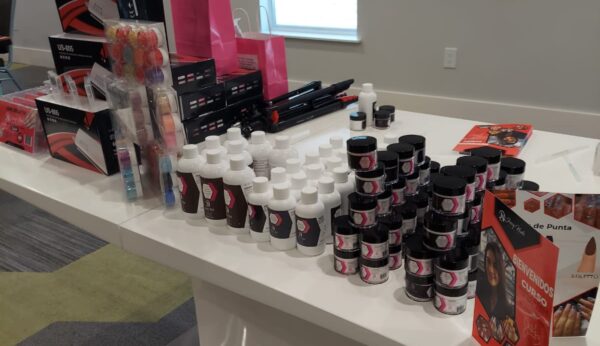 Materiales para Curso de Joicy Nails Academy