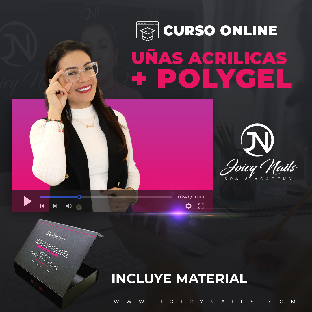 Curso Online de uñas y polygel en Estados Unidos - Joicy Nails