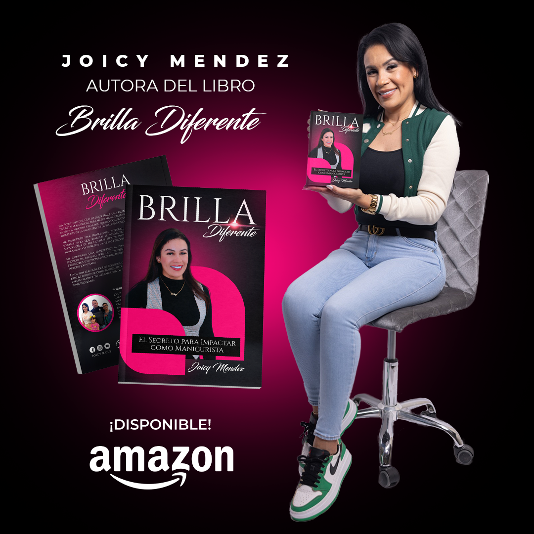 Joicy Mendez, autora de Brilla Diferente, presenta su libro disponible en Amazon